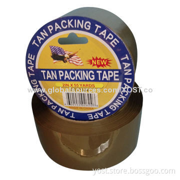Single Sided BOPP Packing Tape For Carton Sealing, BSCI, Taiwan Glue